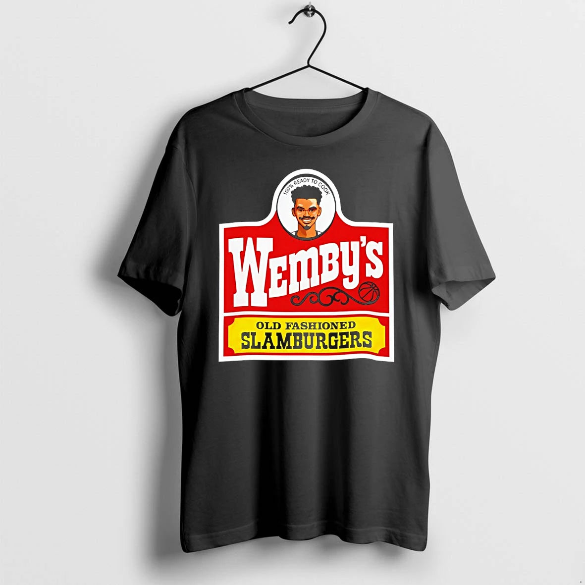 Classic Nba Victor Wembanyama San Antonio Spurs Basketball Ready To Cook Old Fashioned Hamburgers Shirts