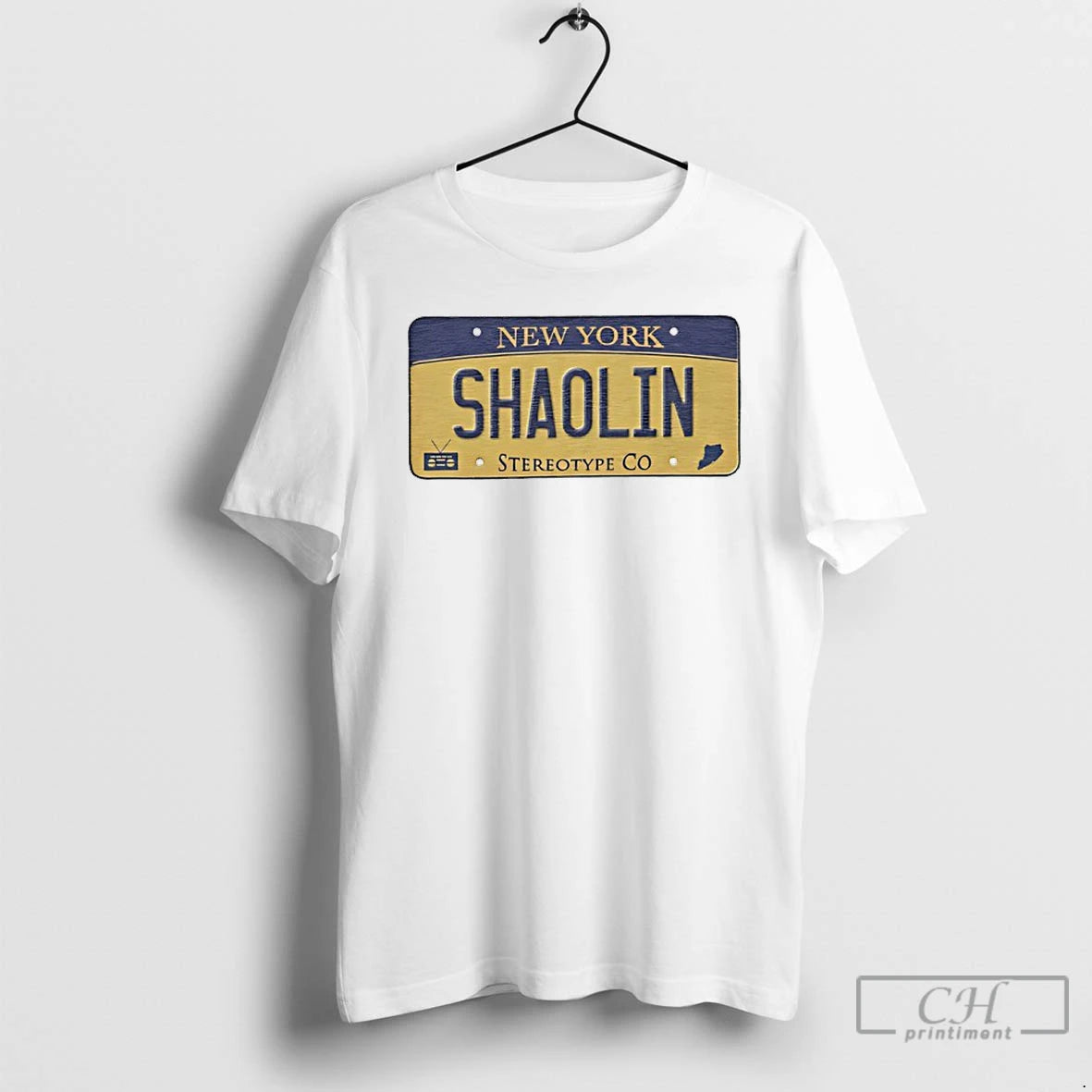 Classic New Yok Shaolin Staten Island License Plate