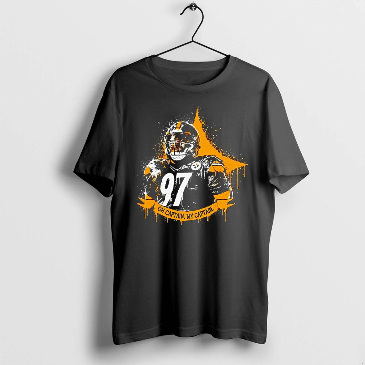 Classic Oh Captain My Captain Cameron Heyward 97 Pittsburgh Steelers Football 2026 Shirts Sweater
