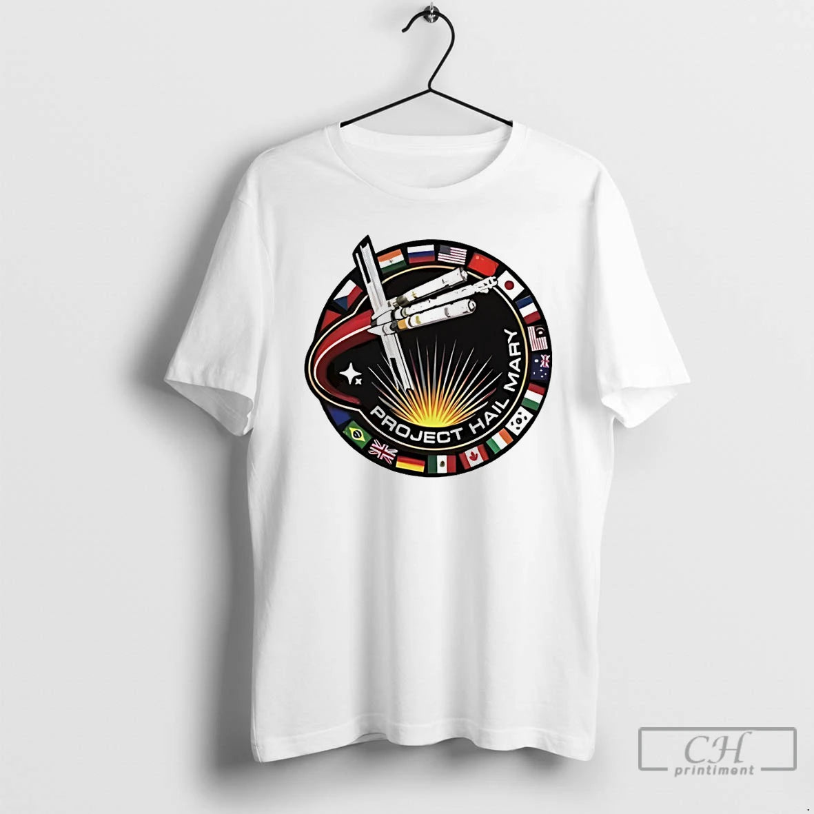 Classic Project Hail Mary Ringer Space Mission Patch