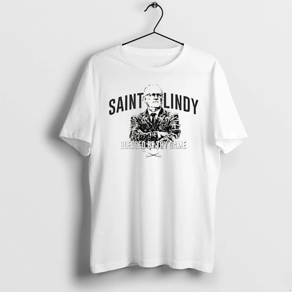 Classic Saint Lindy Buffalo Sabres Hockey Blessed Be Thy Game Vintage Shirts Sweater