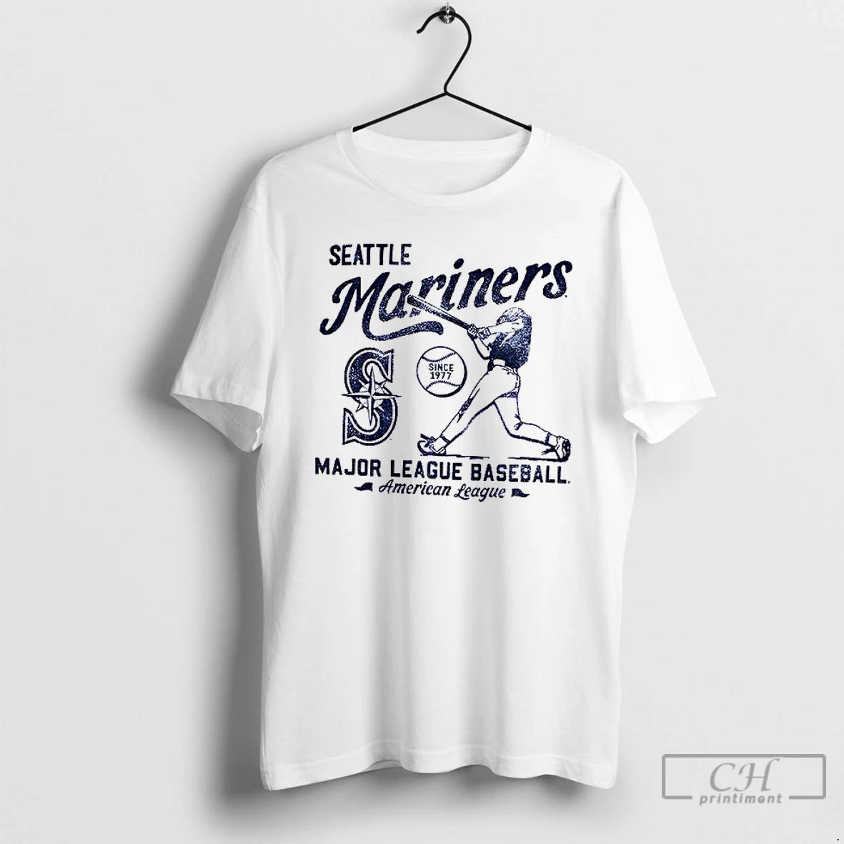 Classic Seattle Mariners Player Major League Baseball American League Since 1977 T Shirts