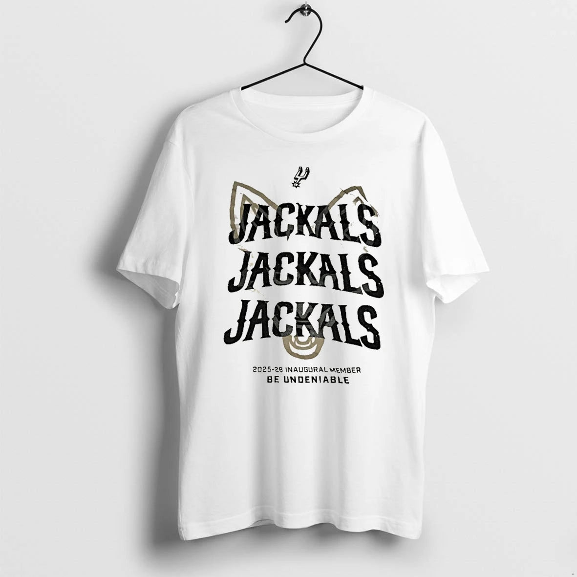 Classic Spurs Jackals 2025 26 Inaugural Member Be Undeniable Basketball Nba Graphic Shirts Sweater