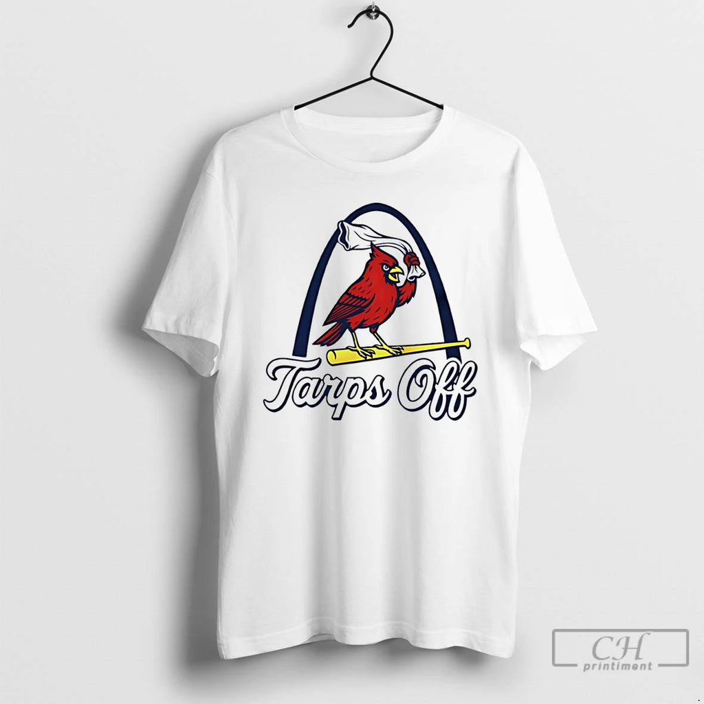Classic St Louis Cardinals Baseball Tarps Off