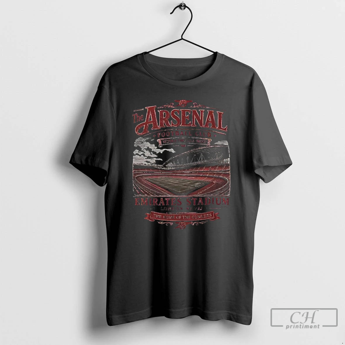 Classic The Arsenal Fc North London Emirates Stadium Matchday Football Club 2026 T Shirts Sweater