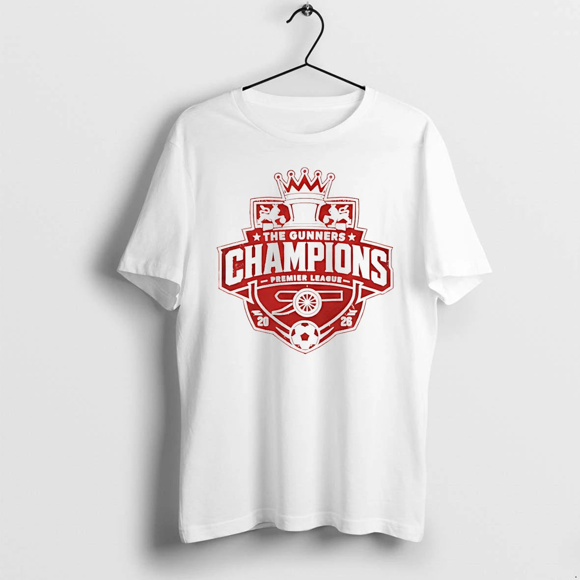 Classic The Gunners Champions Arsenal Premier League Champions 2025 26 Vintage Shirts Sweater