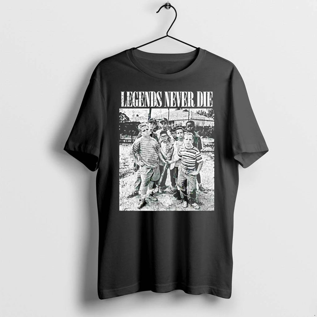 Classic The Sandlot Baseball Squad Crew Legends Never Die Shirts Sweater