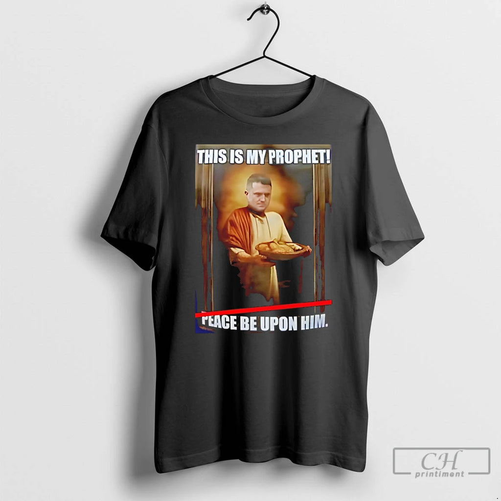 Classic Tommy Robinson Jesus This Is My Prophet Peace Be Upon Him T Shirts Sweater
