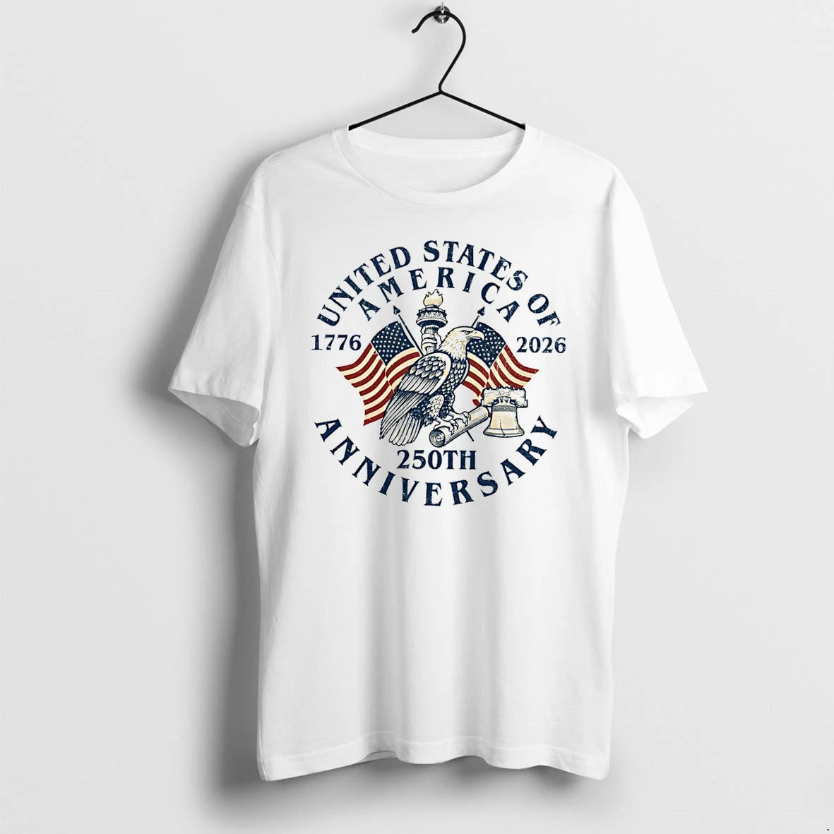 Classic Usa 250th Anniversary 1776 2026 Shirts Sweater