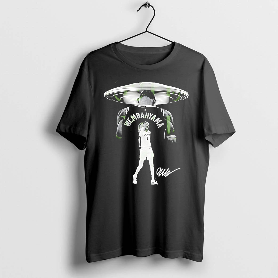 Classic Victor Wembanyama Ufo San Antonio Spurs Basketball Nba 2026 Signature Shirts Sweater