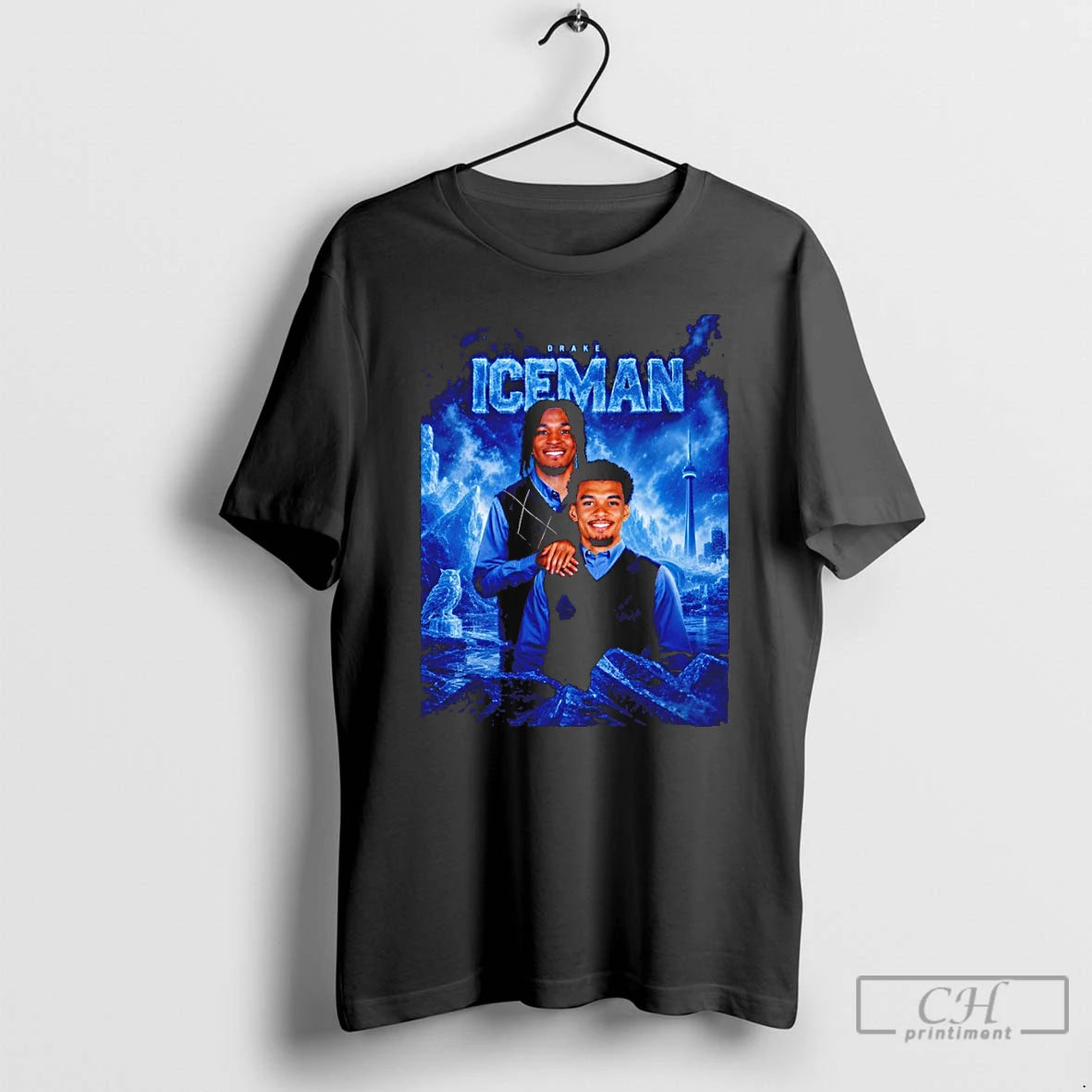 Classic Victor Wembanyama And Stephon Castle X Drake Iceman Step Brother Basketball T Shirts Sweater
