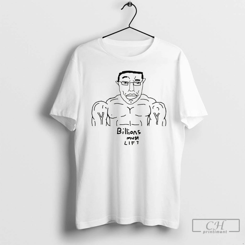 Classic Wojak Chudjak Chud Buff Billions Must Lift Gym Workout