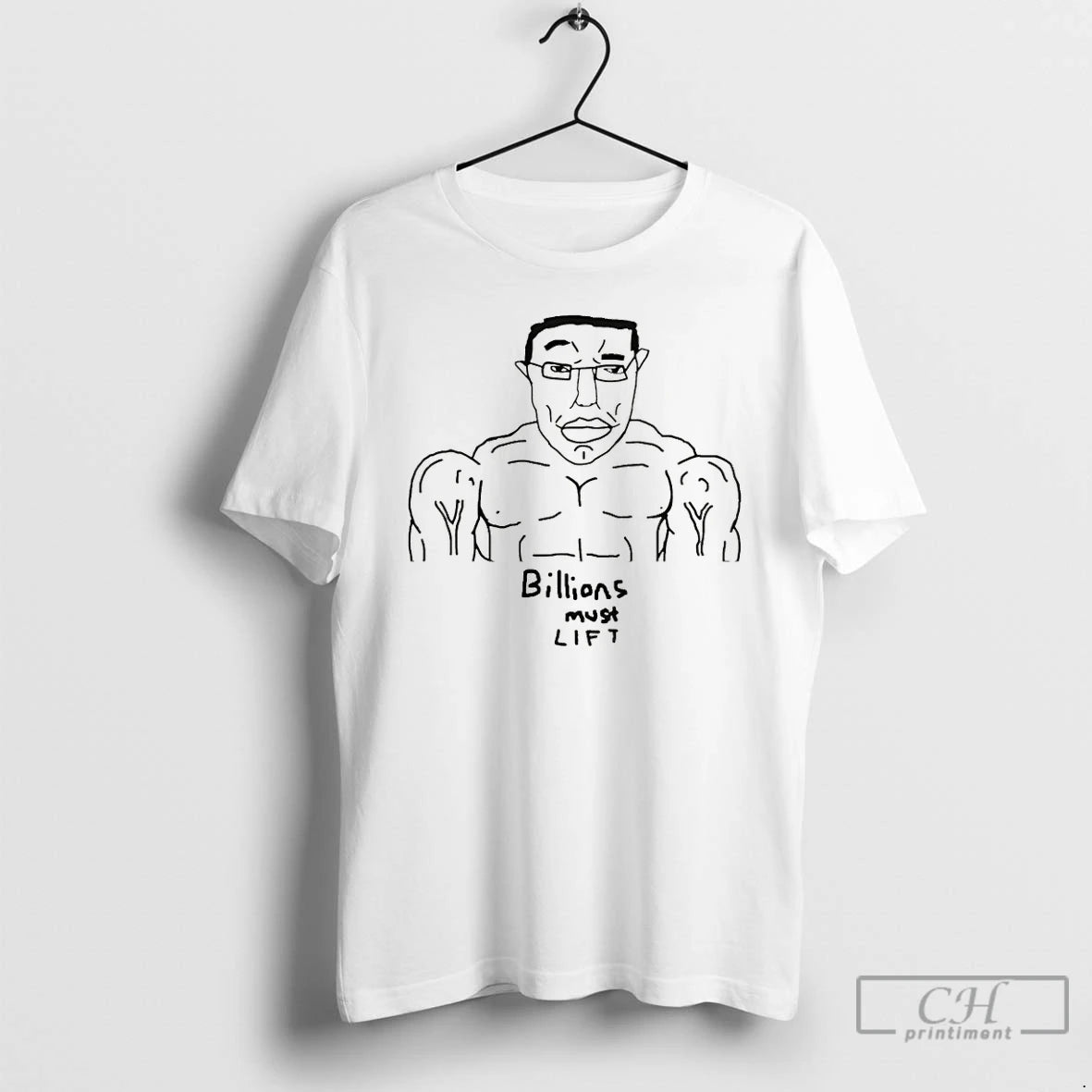Classic Wojak Chudjak Chud Buff Billions Must Lift Gym Workout