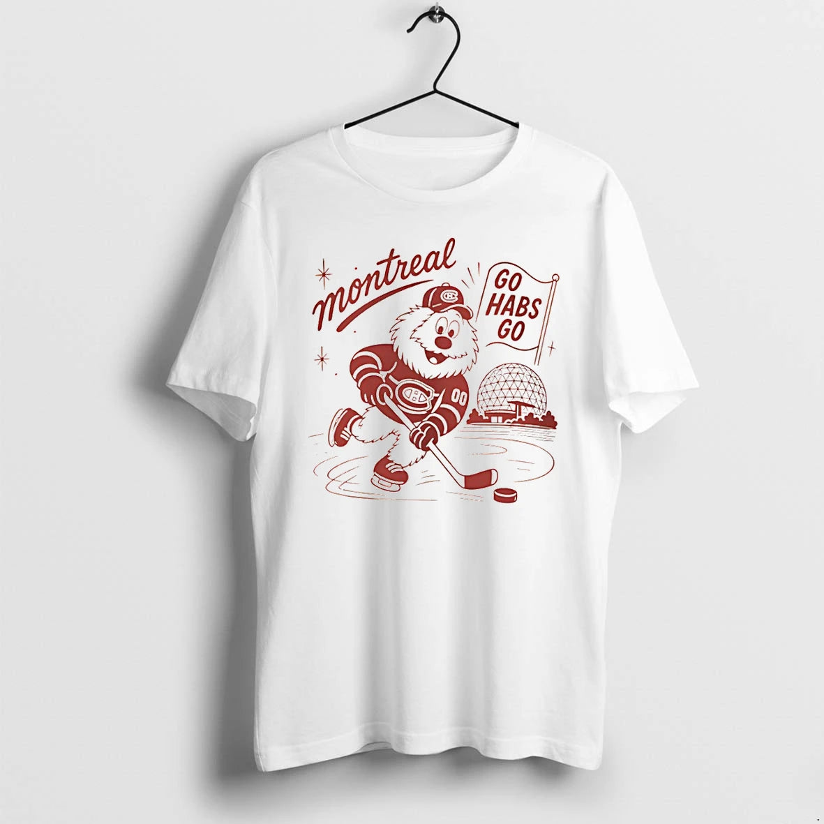 Classic Youppi Montreal Canadiens Hockey Go Habs Go Vintage Shirts Sweater