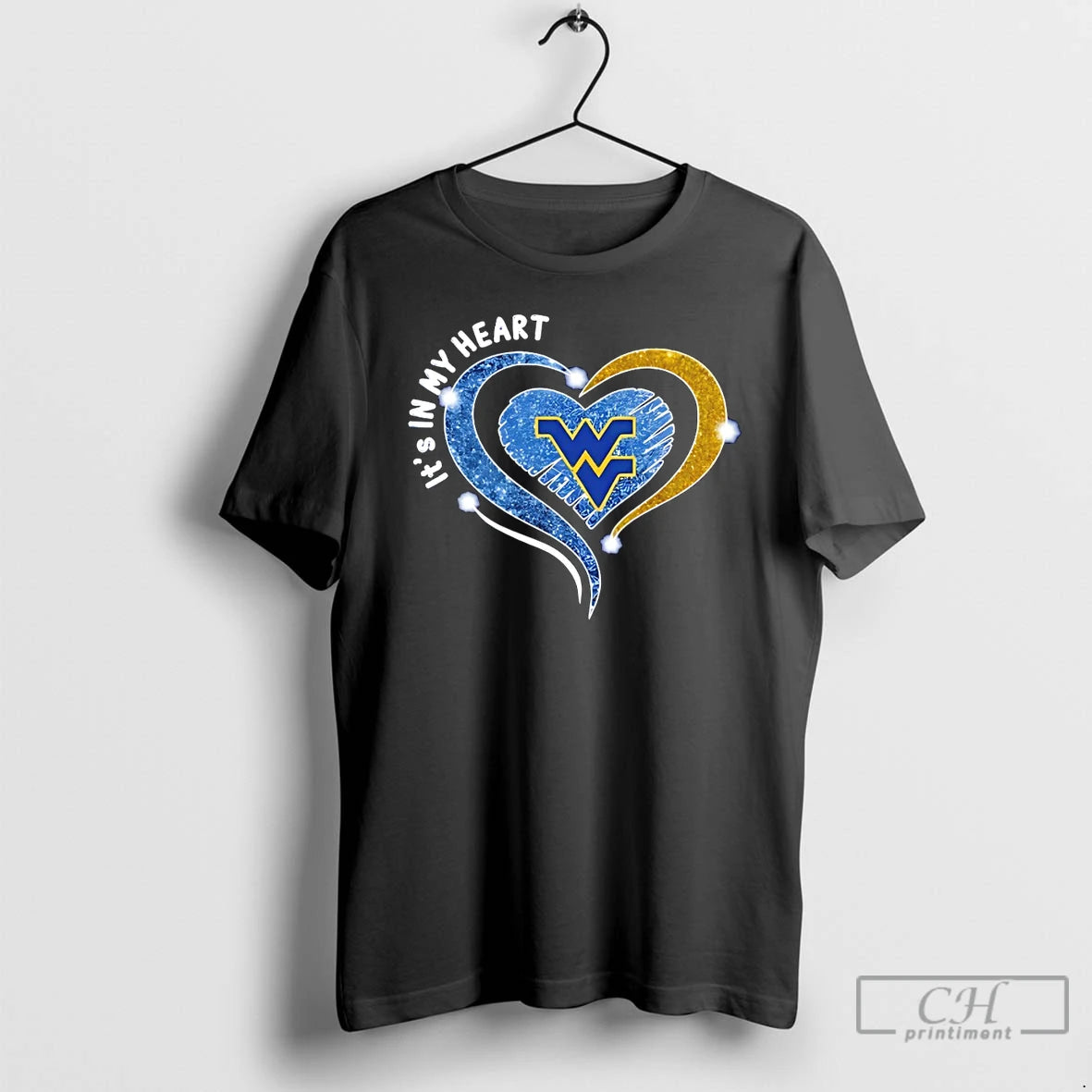 Classic Splhislo West Virginia Mountaineers Its In My Heart Nfl Football 2026 T Shirts Sweater