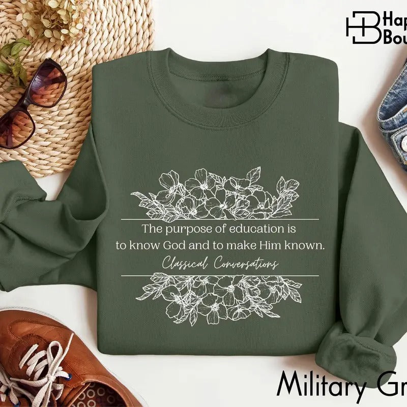 Classical Conversations Shirt, Homeschool Mom Shirt, Cute Homeschool Gift, Homeschool Mom Shirt, CC Shirt, Christian...