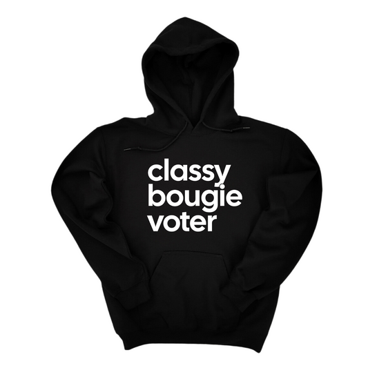 Classy Bougie Voter Unisex Hoodie