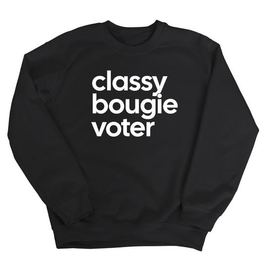 Classy Bougie Voter Unisex Sweatshirt
