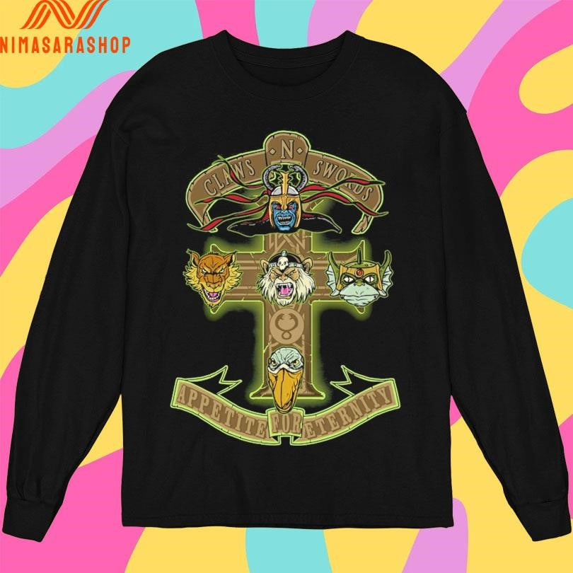 Claws N Swords Appetite For Eternity Shirts