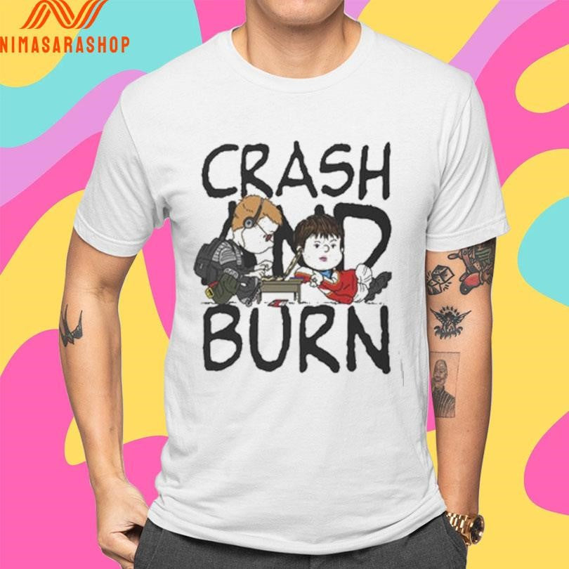 ClayGrahamArt Crash And Burn Shirts