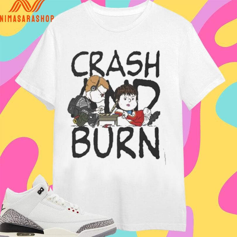 ClayGrahamArt Crash And Burn Shirts