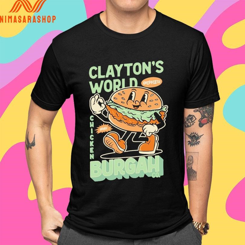 Clayton’s World Chicken Burgah Co Shirts