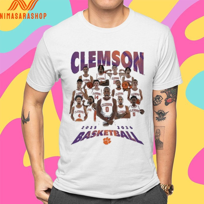 Clemson Tigers Men’s Basketball 2025-2026 Shirts