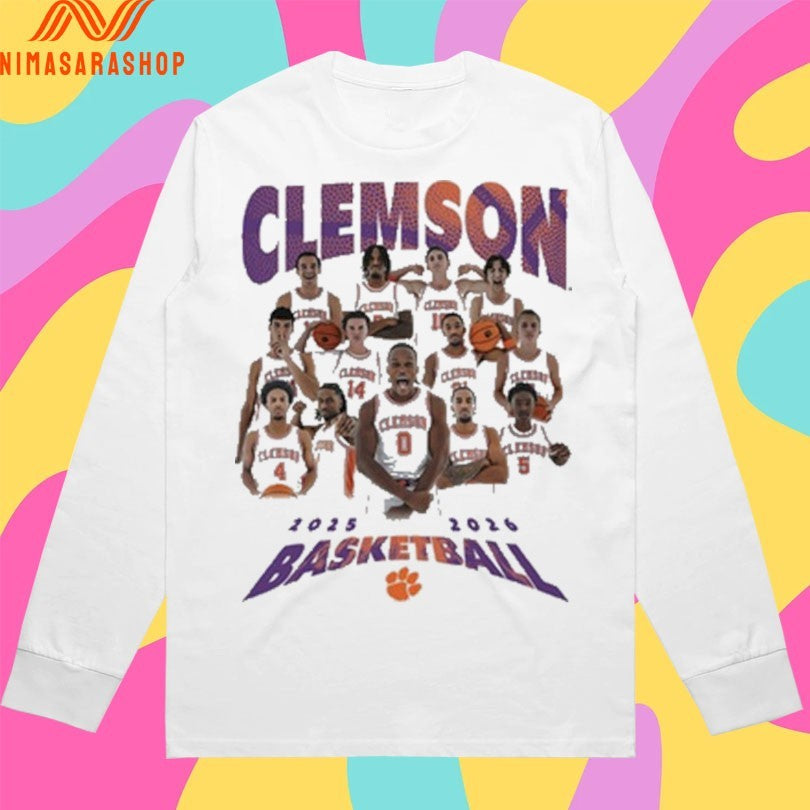 Clemson Tigers Men’s Basketball 2025-2026 Shirts