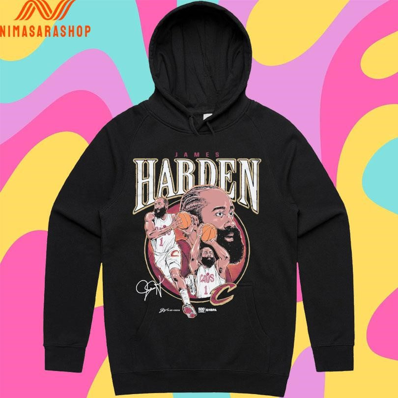 Cleveland Cavaliers James Harden Circle Player Signature 2026 Shirts