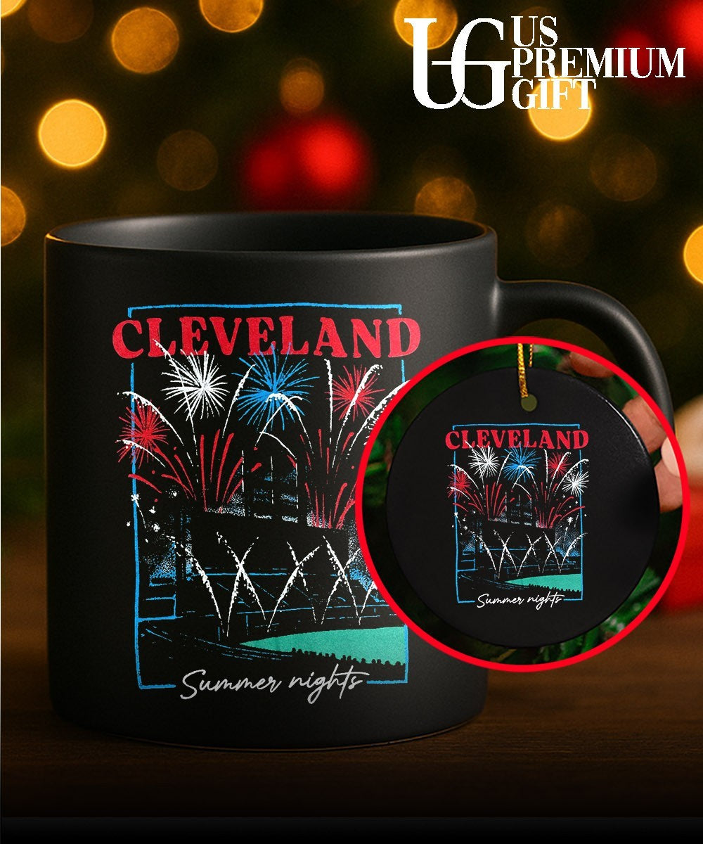Cleveland Summer Nights fireworks Stadium shirt