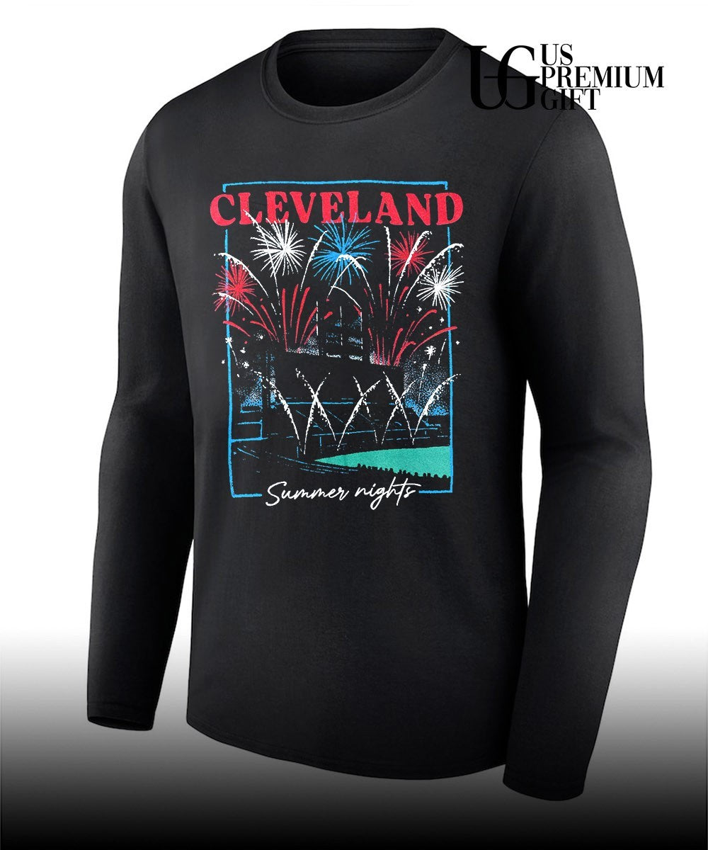 Cleveland Summer Nights fireworks Stadium shirt