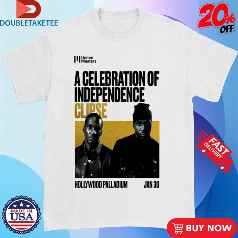 Clipse January 30 2026 Hollywood Palladium Shirts