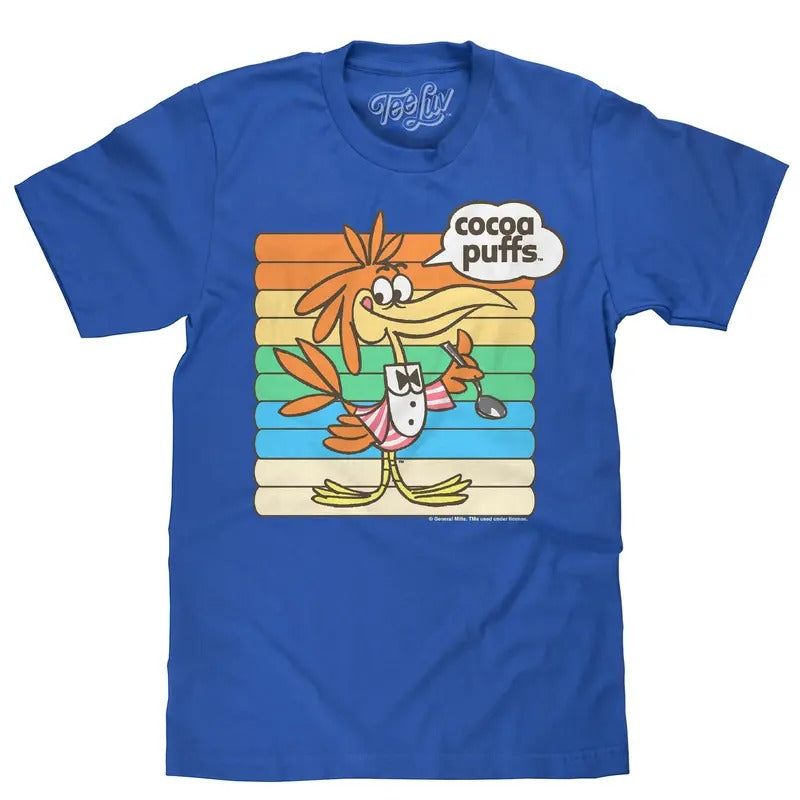 Cocoa Puffs Sonny the Cuckoo Bird T-Shirt - Blue Hoodie, Sweatshirt | UrbanDripWear.com