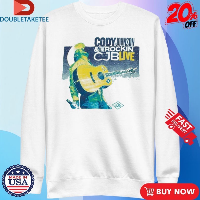 Cody Johnson ANd The Rockin CJB Live Guitar Shirts