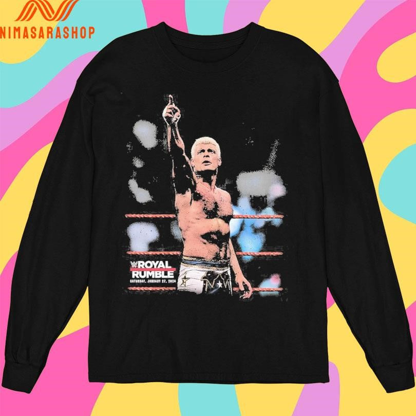 Cody Rhodes Royal Rumble 2024 Shirts