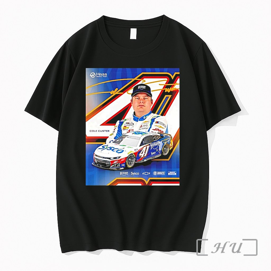 Cole Custer Haas Factory Team Hickory Tavern And Sysco Coca Cola 600 Tshirts Sweater