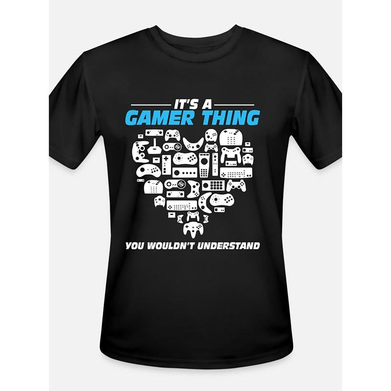 Collection of Funny Graphic T-shirts, Black, Gamer-1178 Men's Short Sleeve made in usa Hoodie, Sweatshirt | UrbanDripWear.com