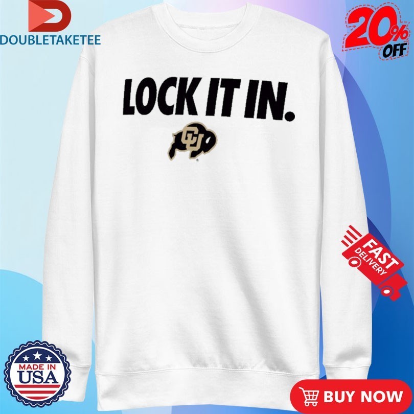Colorado Buffaloes Lock It In Shirts