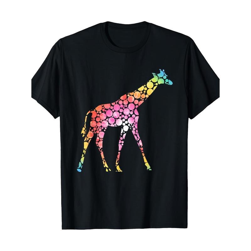 Colored Polka Dot Longneck Deer International Dot Day T-shirt Made in USA Hoodie, Sweatshirt | UrbanDripWear.com