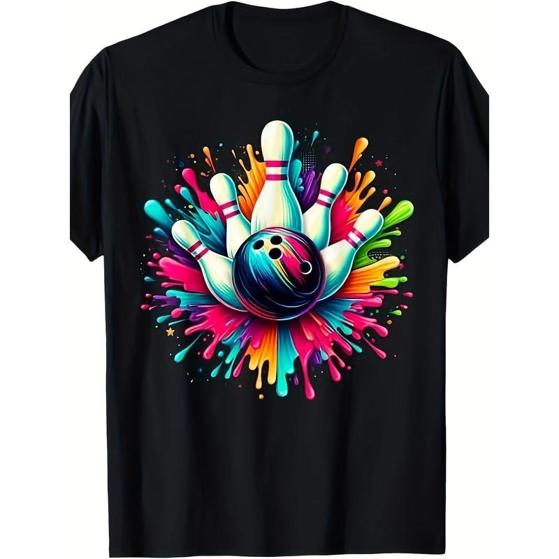 Colorful Bowling Game Day Bowling Cute Colorful Ball T-Shirt made in usa Hoodie, Sweatshirt | UrbanDripWear.com