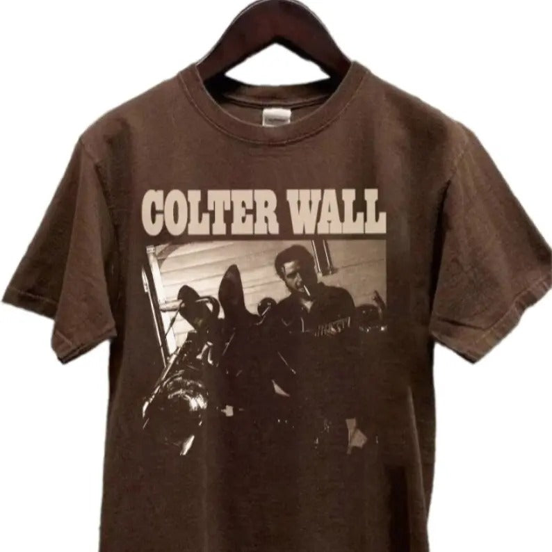 Colter 90s Shirt, Colter Music gift Fan, Colter Announces Fall Tour 2024 Shirt, Wall T-shirt Unisex Hoodie, Sweatshirt