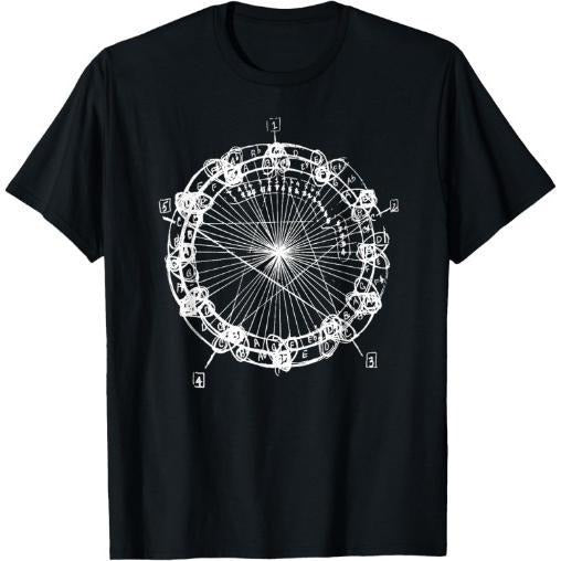 Coltrane Chord Changes Mandala Jazz Musician T-Shirt Made in USA Hoodie, Sweatshirt | UrbanDripWear.com