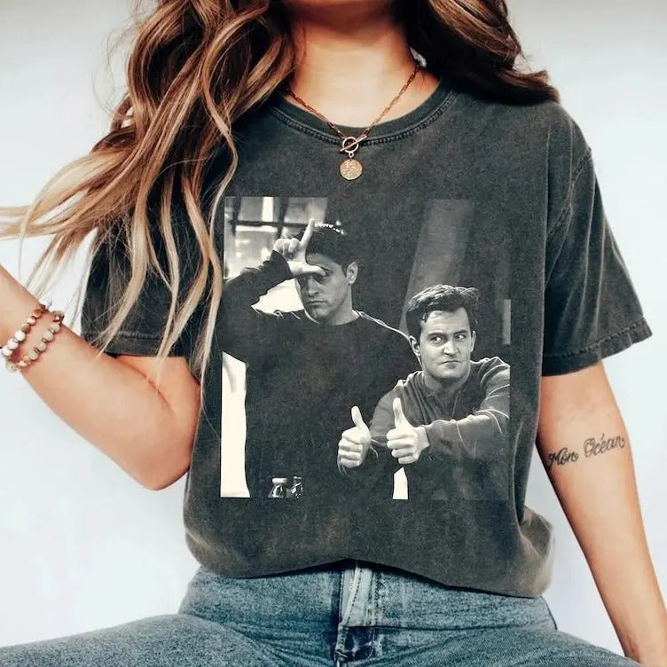 Comfort Color Chandler Retro Friends Tee Shirt, Shirt Gift For Men, Womenstyle{n002}2 Hoodie, Sweatshirt | UrbanDripWear.com