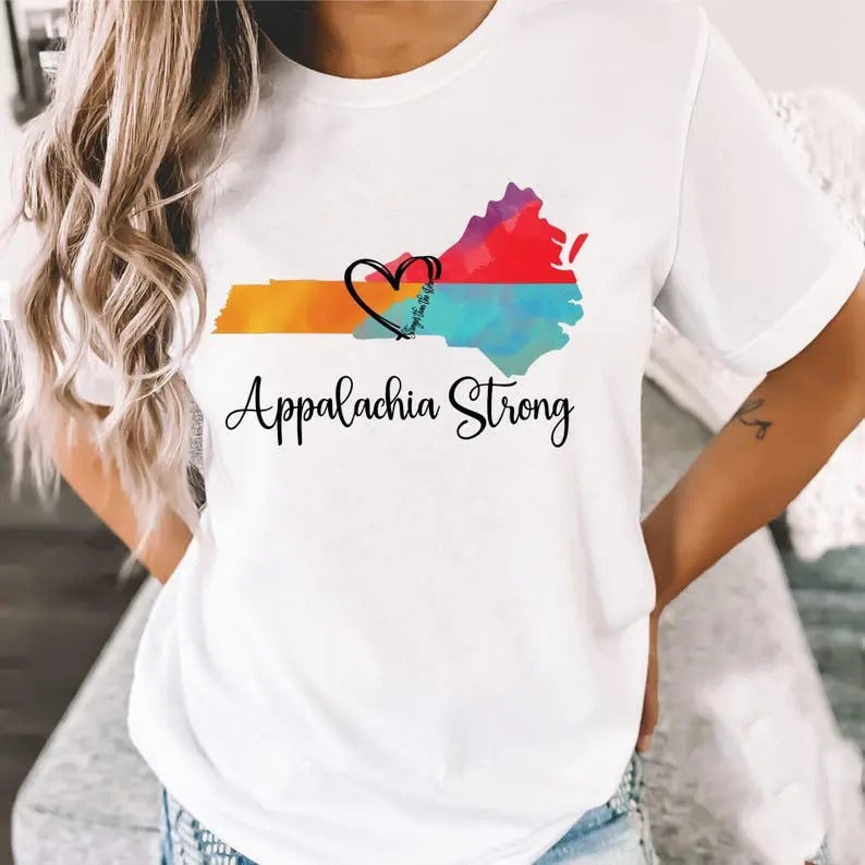 Comfort Colors Appalachia Strong - Hurricane Helene Disaster Relief T Shirt Hoodie, Sweatshirt | UrbanDripWear.com