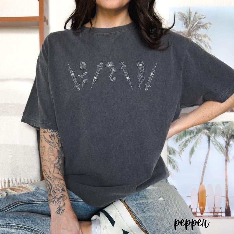 Comfort Colors Botox Minimalist Cosmetic Surgery Shirt, Aesthetic Nurse Injector