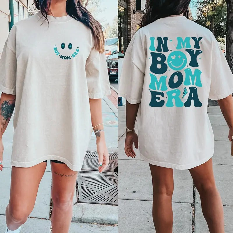 Comfort Colors In My Boy Mom Era Shirt Boy Of Mom Cool Moms Club Shirt Gift For Mom Funny Mom Shirt Mom Birthday Gift...