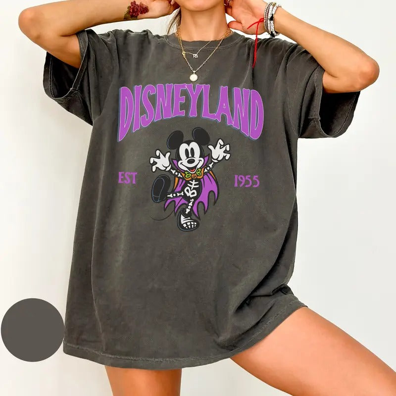 Comfort Colors Retro Mon.ster Mash Shirt, Halloween shirt, Vintage Ghost Halloween t-Shirt, Retro Fall Top, Fall Shirt...