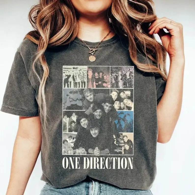 Comfort Colors Retro One Direction Graphic Shirt, One Direction Music Country Shirt, One Direction World Tour shirt, 1D...