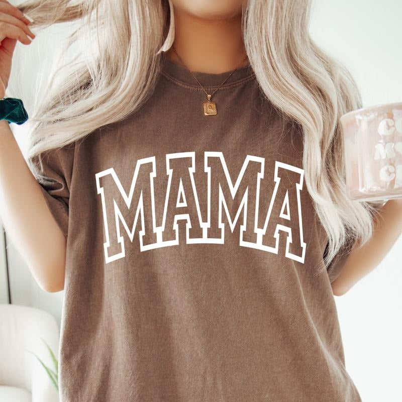 Comfort Colors Shirt, Mama Shirt, Mom Shirt, Gift For Mom, Mother's Day Shirt, Mother's Day Gift, Comfort Colors Mama,...