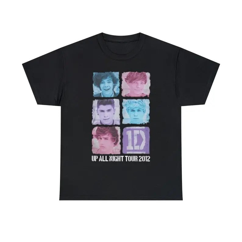 Comfort Colors Up All Night Tour 2012 Shirt One Direction Tee, 1d Shirt Hoodie, Sweatshirt | UrbanDripWear.com